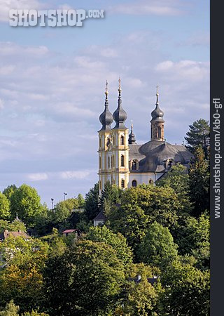
                Wallfahrtskirche, Würzburg, Kapuzinerkloster, Käppele                   