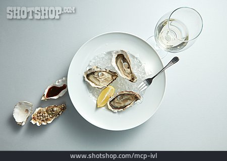 
                Delikatesse, Meeresfrüchte, Austern                   