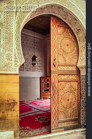 
                Moschee, Orientalisch, Marokko, Fès                   