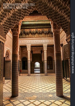 
                Orientalisch, Palast, Marokko, Telouet                   