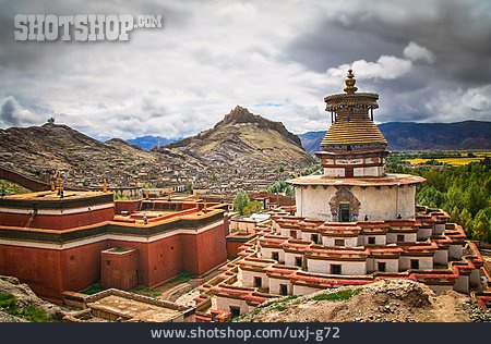 
                Stupa, Gyangzê, Kumbum-chörten                   