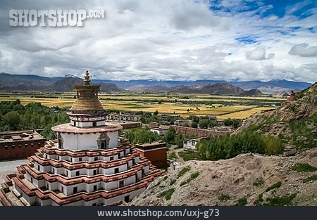 
                Stupa, Gyangzê, Kumbum                   