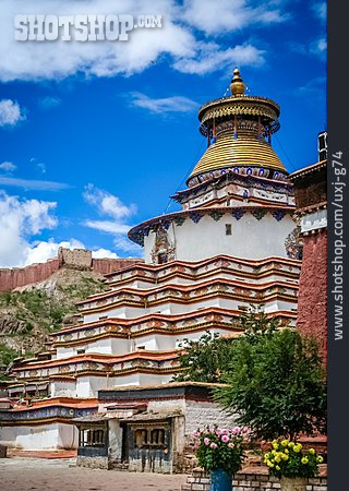 
                Buddhismus, Stupa, Kumbum-chörten                   