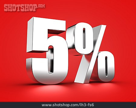 
                5%                   