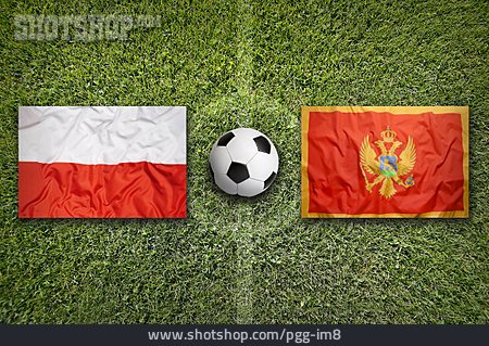
                Fußball, Polen, Montenegro                   