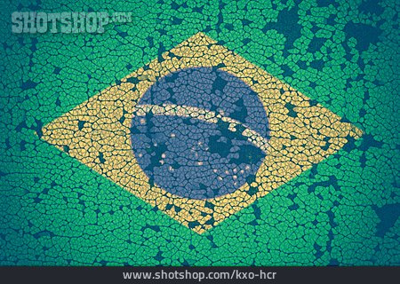 
                Flagge, Brasilien                   