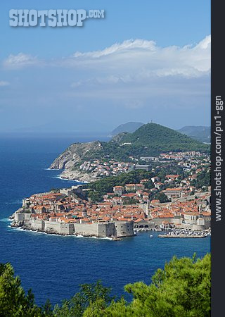 
                Küstenstadt, Dubrovnik, Dalmatien                   