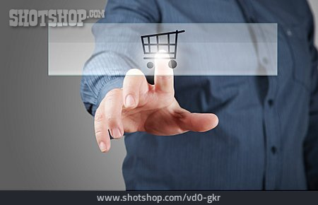 
                Warenkorb, Online-shopping, Onlinehandel                   