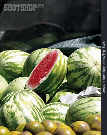 
                Marktstand, Melone                   