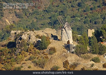 
                Windmühle, Cucugnan                   