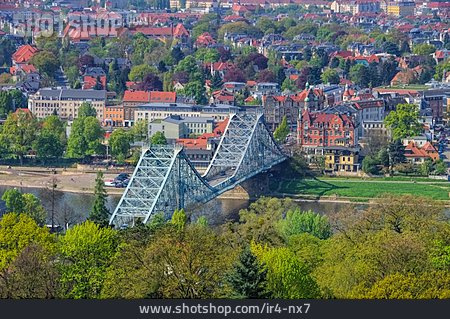 
                Dresden, Blaues Wunder, Loschwitzer Brücke                   