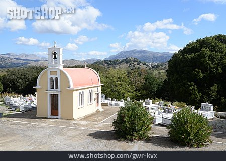 
                Friedhof, Kreta, Friedhofskapelle                   