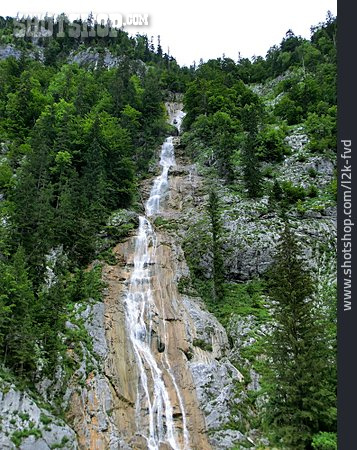 
                Wasserfall, Toplitzsee                   