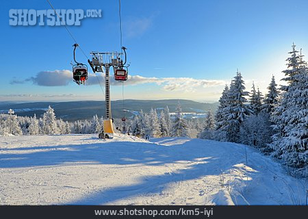 
                Skilift, Wintersportgebiet, Ochsenkopf                   