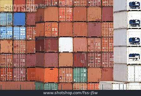 
                Container, Fracht, Containerhafen                   