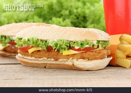 
                Sandwich, Hähnchenschnitzel                   