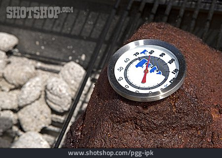 
                Thermometer, Bbq Season, Meat Slice                   