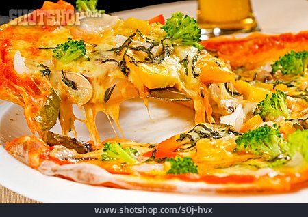 
                Vegetarisch, Gemüsepizza                   