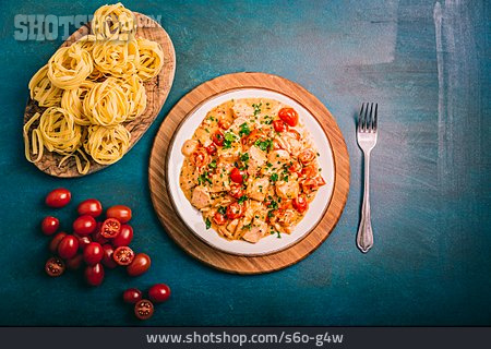
                Pasta, Fish Stew                   