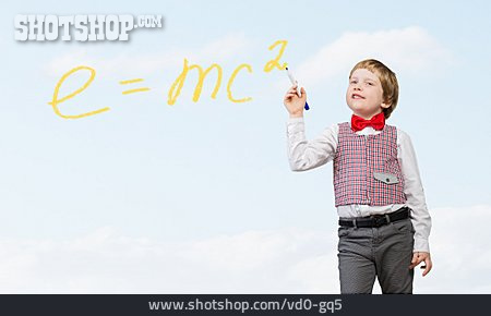
                Junge, Bildung, E=mc2                   