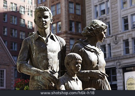 
                Denkmal, Boston, Irish Famine Memorial                   