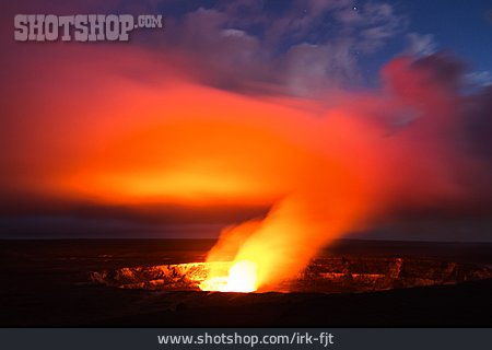 
                Vulkan, Lava, Naturschauspiel, Halemaʻumaʻu                   