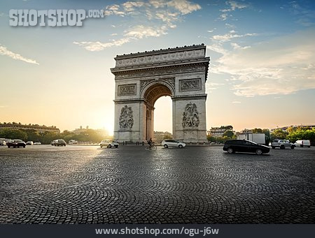 
                Arc De Triomphe, Champs-elysees                   