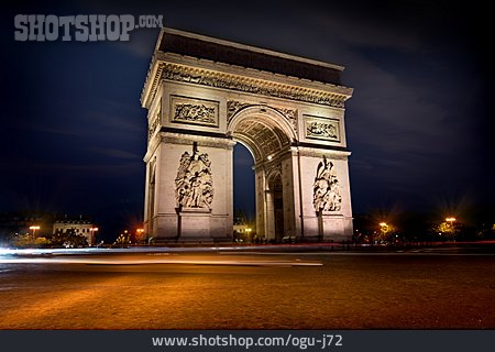 
                Triumphbogen, Arc De Triomphe                   