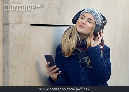 
                Headphones, Urban, Listening Music                   