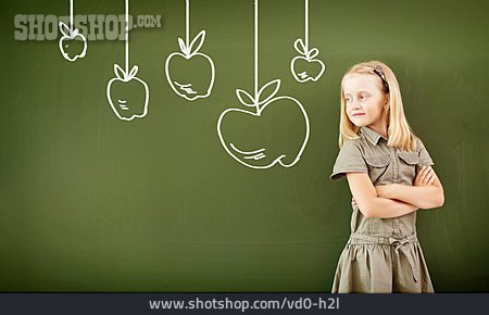 
                Kind, Gesunde Ernährung, Apfel                   