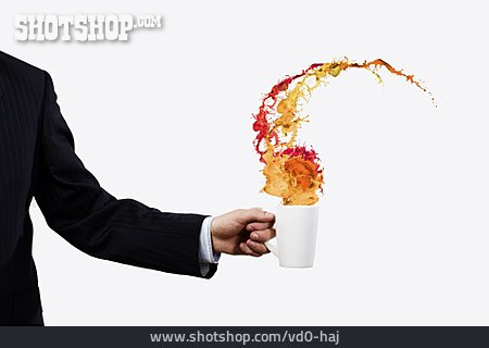 
                Kaffeepause, Tasse, Splash                   