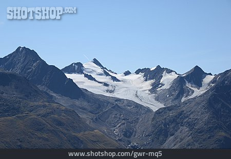 
                Berggipfel, ötztaler Alpen, Schalfkogel                   