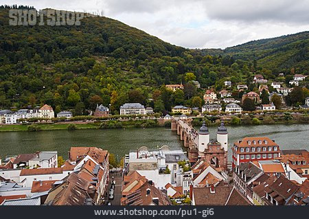 
                Heidelberg, Neckar, Karl-theodor-brücke                   