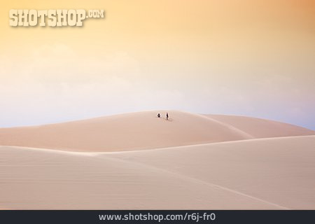 
                Landschaft, Reise, Sanddüne, Vietnam                   