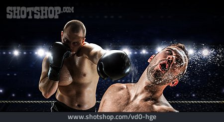 
                Boxer, Boxkampf, Knockout                   