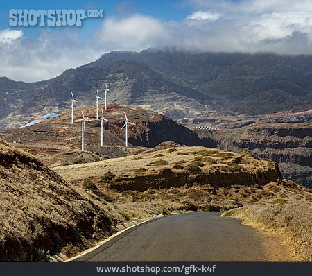 
                Windrad, Alternative Energie, Madeira                   