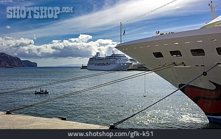 
                Kreuzfahrtschiff, Kreuzfahrt, Madeira                   
