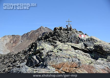 
                Gipfelkreuz, Bergwandern, Wildes Mannle                   