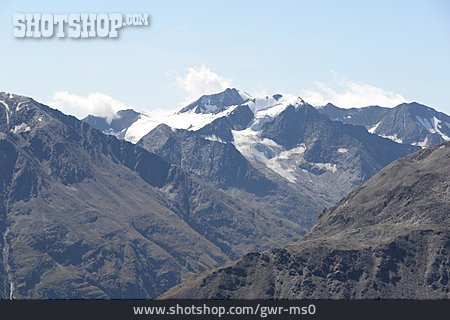 
                Gebirgslandschaft, ötztaler Alpen                   