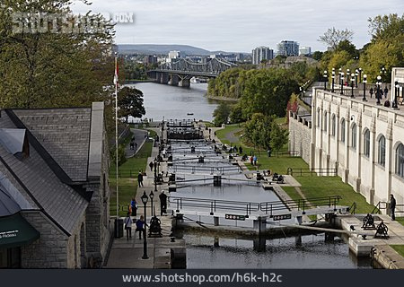 
                Canal Lock, Rideau Canal                   