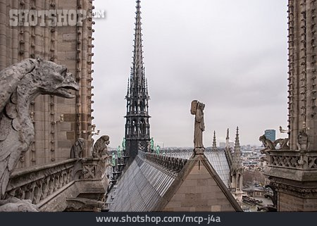 
                Dach, Gotik, Notre Dame De Paris                   