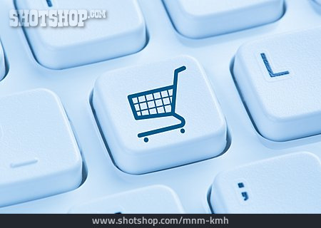 
                Warenkorb, E-commerce, Online-shopping                   