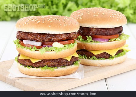 
                Fastfood, Doppel-cheeseburger                   