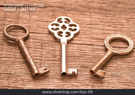 
                Schlüssel, Buntbartschlüssel                   