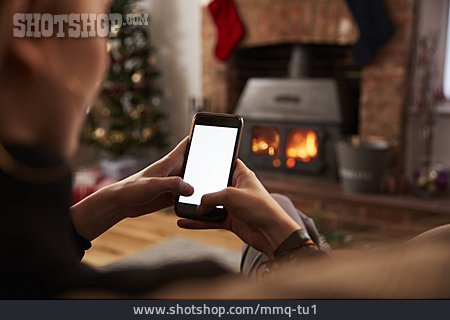 
                Textfreiraum, Weihnachten, Sms, Smartphone                   