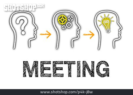 
                Meeting, Ideenfindung, Brainstorming                   