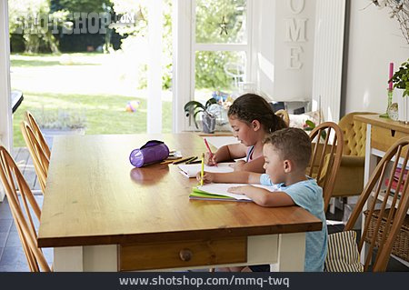 
                Writing, Pupils, Homework, Schoolchild                   