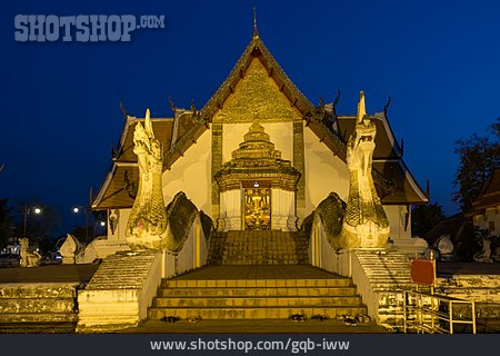
                Thailand, Nan, Wat Phumin                   