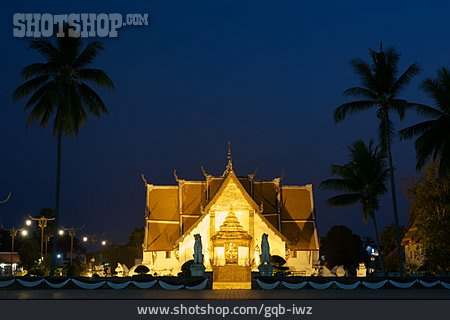 
                Thailand, Nan, Wat Phumin                   