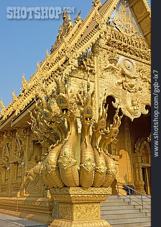 
                Thailand, Nan, Wat Sri Panton                   